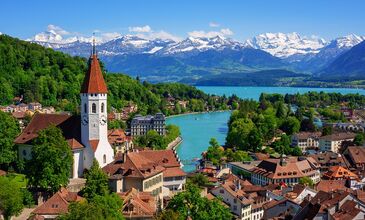 Bernina Ekspresi ile İsviçre