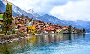 Bernina Ekspresi ile İsviçre