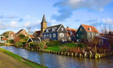 Uçaklı Belçika & Hollanda`nın Şirin Kasabaları Amsterdam Brügge Turu