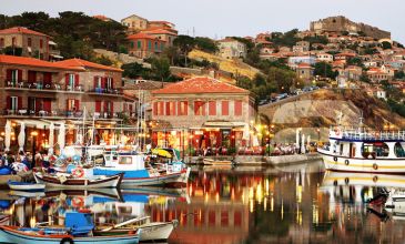 Midilli Adası Tatil Paketi (Feribot Bileti ve Blue Sea Hotel 2 Gece Konaklama)